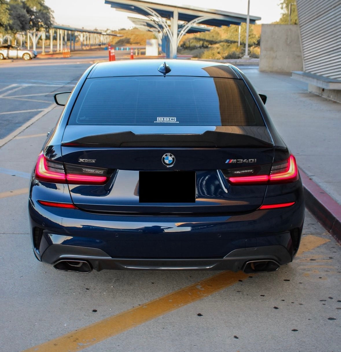 G20/G80 Sedan Carbon Fiber PSM Rear Trunk Spoiler
