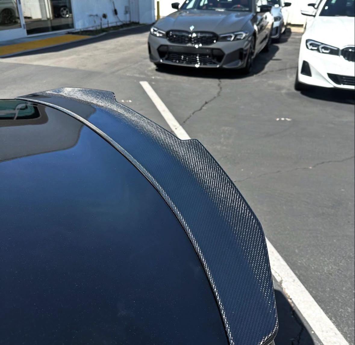 G22/G82 Coupe Carbon Fiber PSM Style Rear Trunk Spoiler