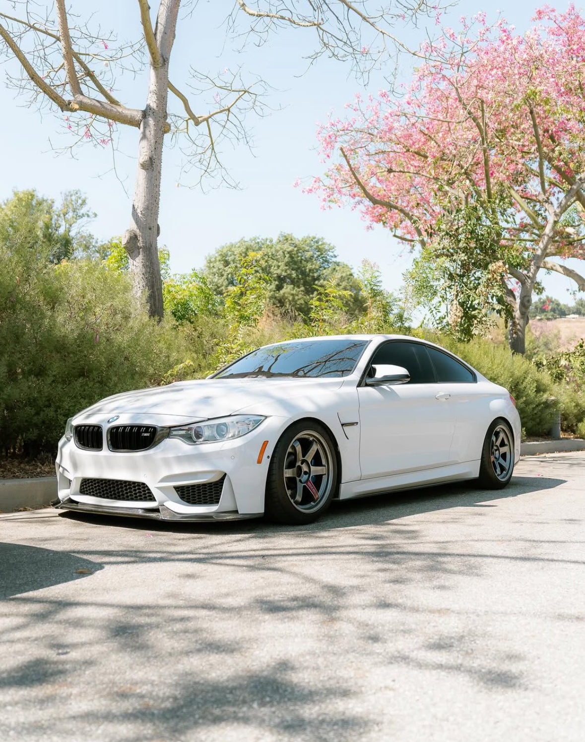 F8X Carbon Fiber Varis Style Front Lip