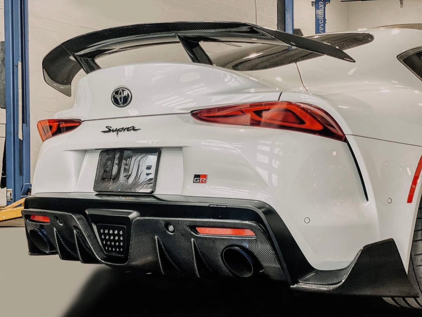 A90 Supra Carbon Fiber AG Style Rear Diffuser