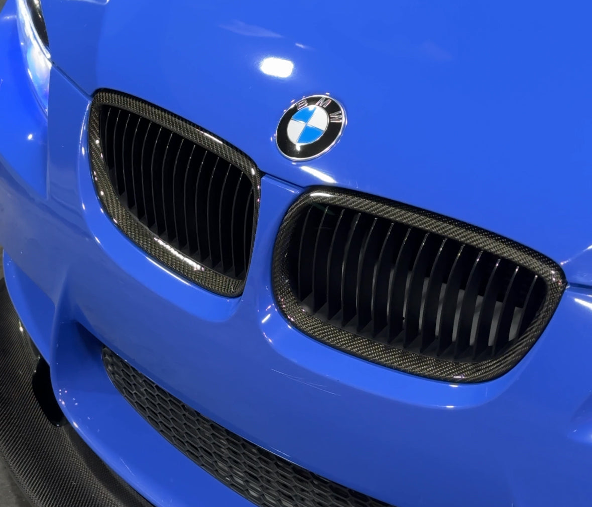 E92 Pre LCI Carbon Fiber Front Grills