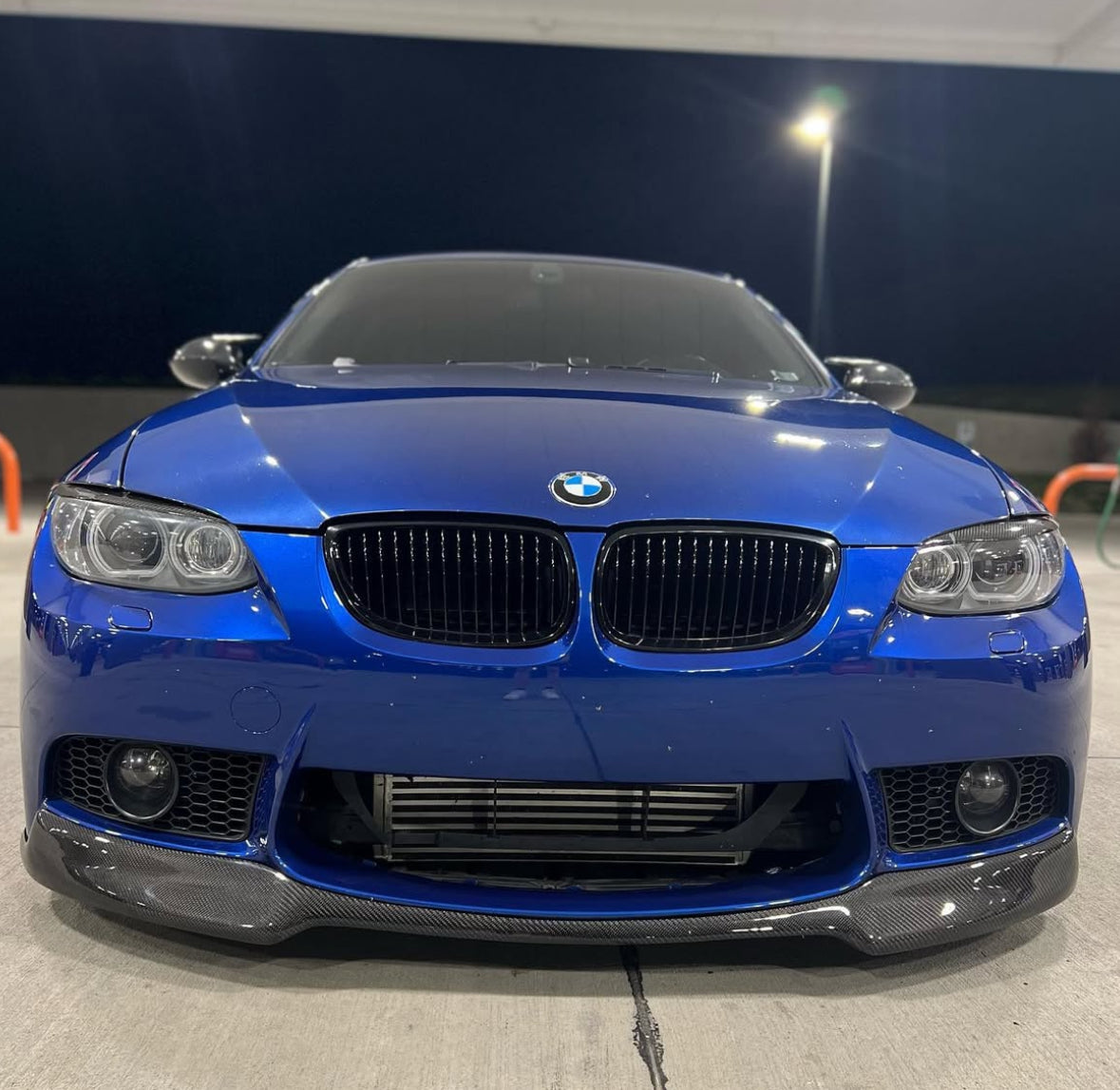 E9X Carbon Fiber V Style Front Lip