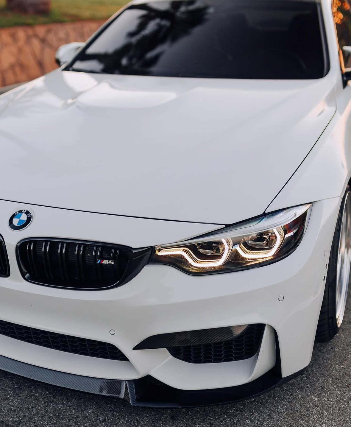 F8X Carbon Fiber CS Style Front Lip