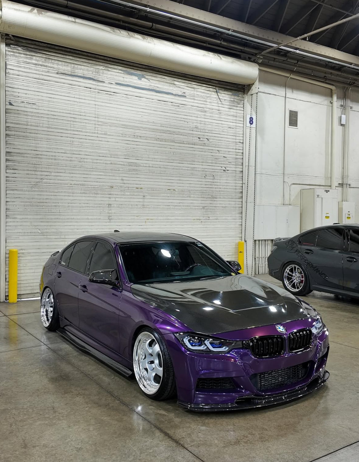 F30 Carbon Fiber PSM Style Side Skirt Extensions