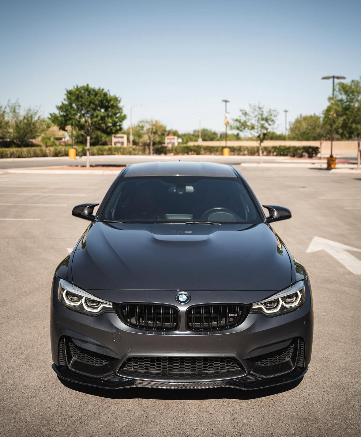 F8X Carbon Fiber PSM Style Front Lip