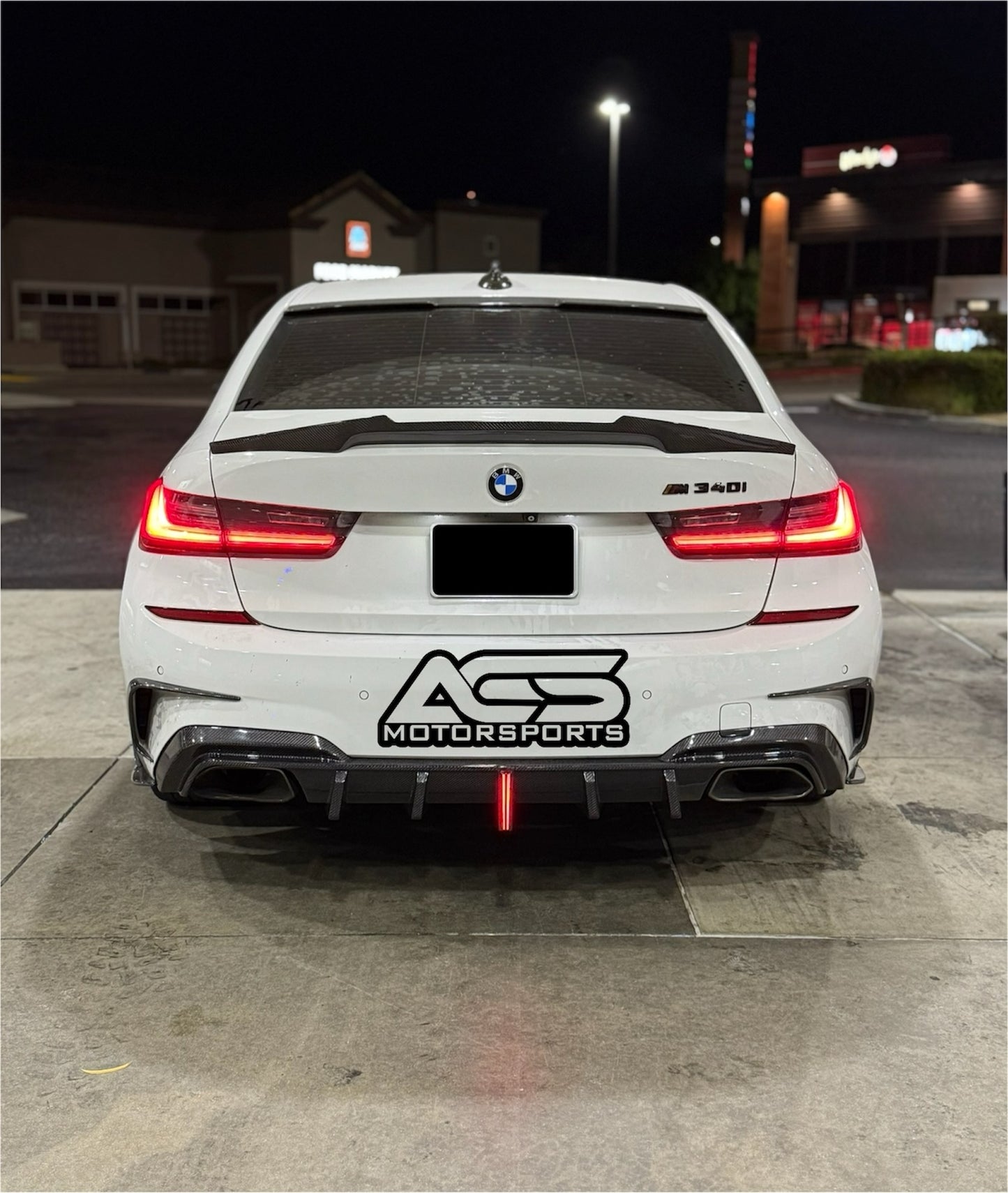 G20 Pre LCI Carbon Fiber F1 LED Light Style Diffuser