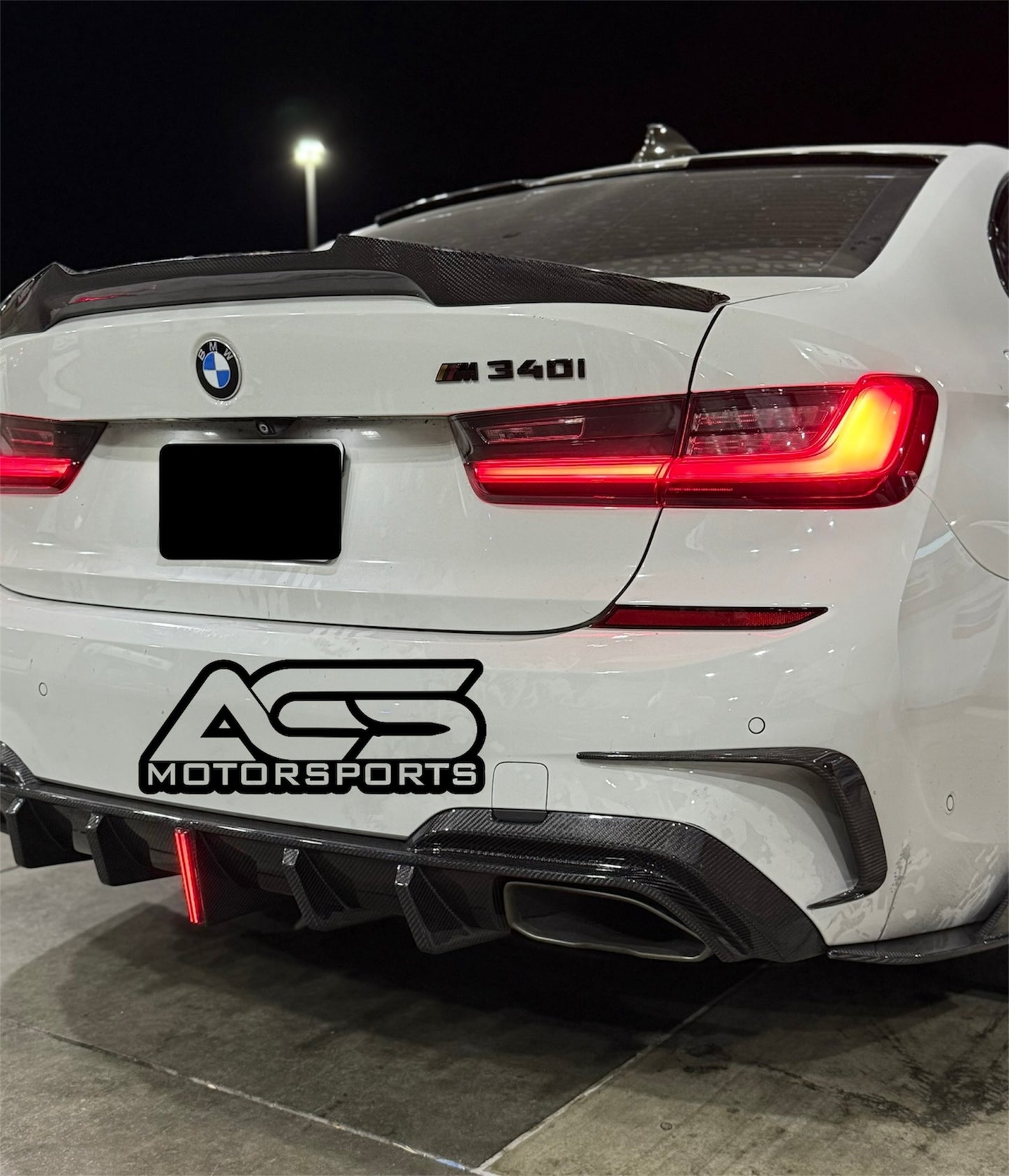 G20 Pre LCI Carbon Fiber F1 LED Light Style Diffuser