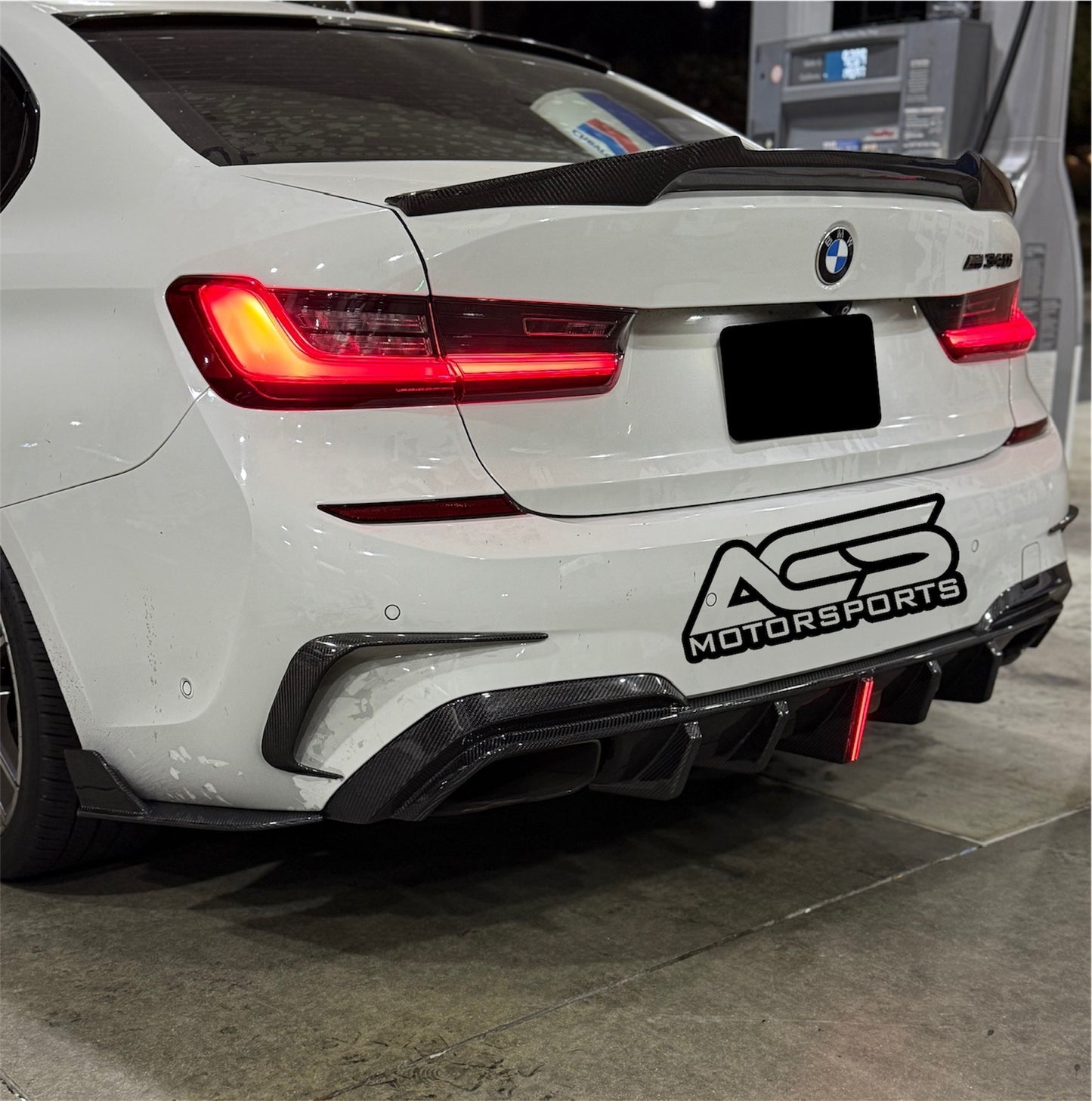 G20 Pre LCI Carbon Fiber F1 LED Light Style Diffuser