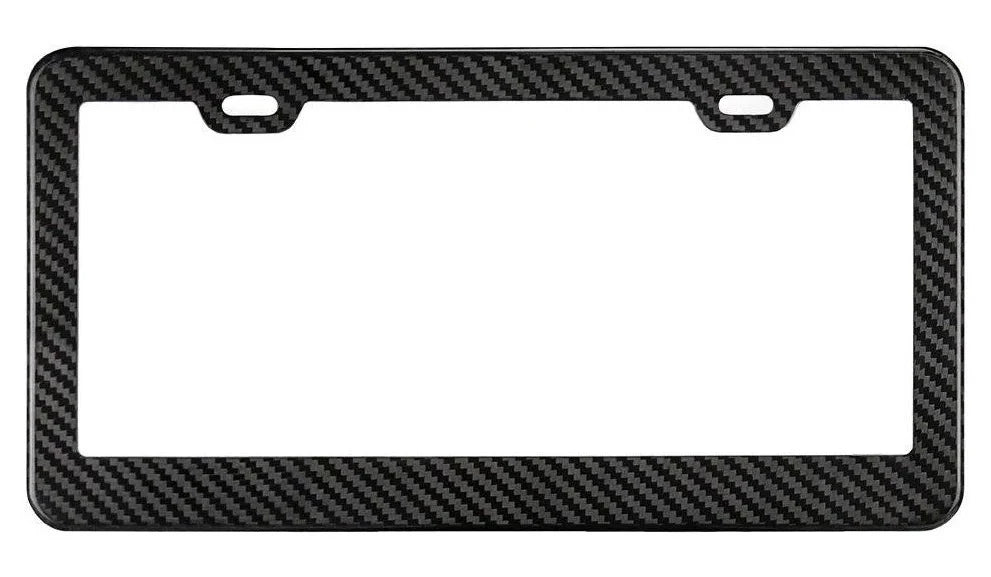 Carbon Fiber License Plate Frame