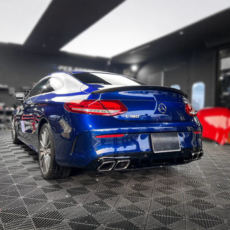 C-Class Coupe C205 Carbon Fiber OE Style Trunk Spoiler