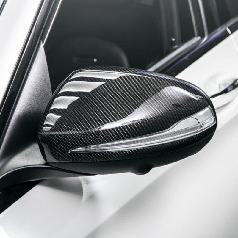 C-Class W205 Carbon Fiber Mirror Cap Replacements