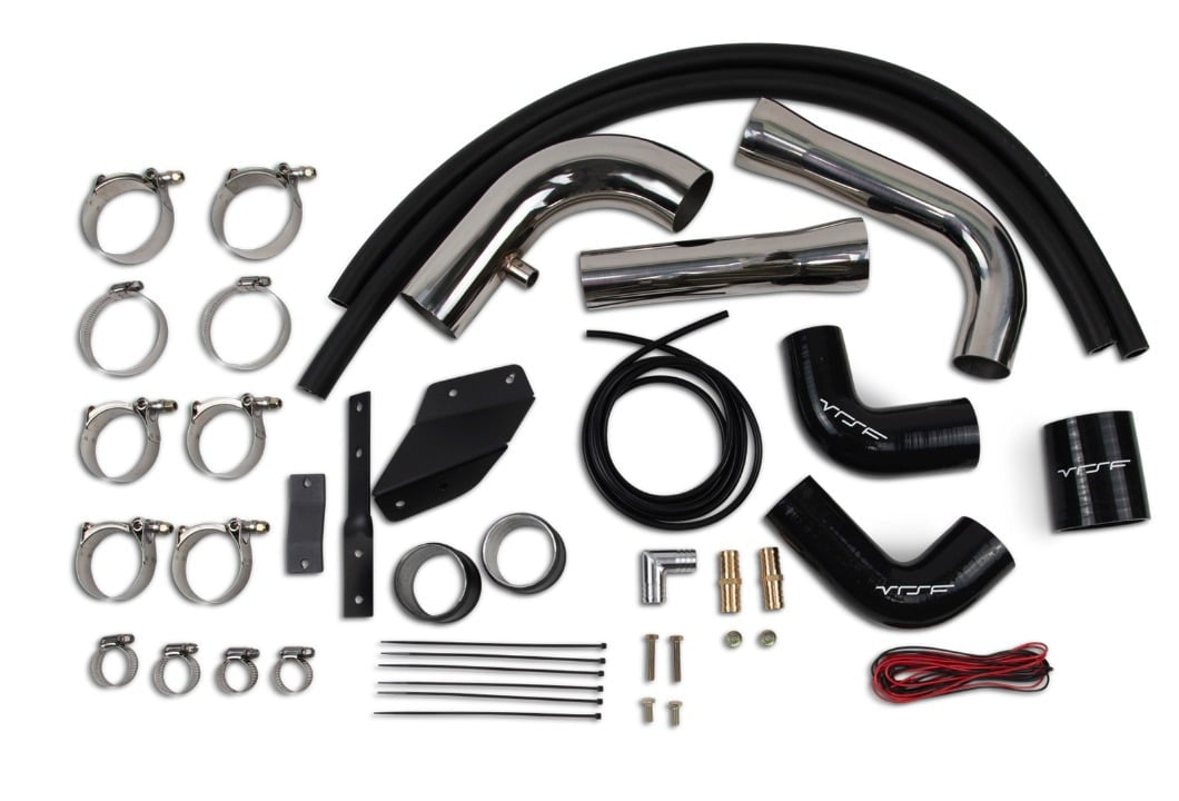 E8X E9X N54 Stainless Steel High Flow Inlet Intake Kit (2” Inlet)