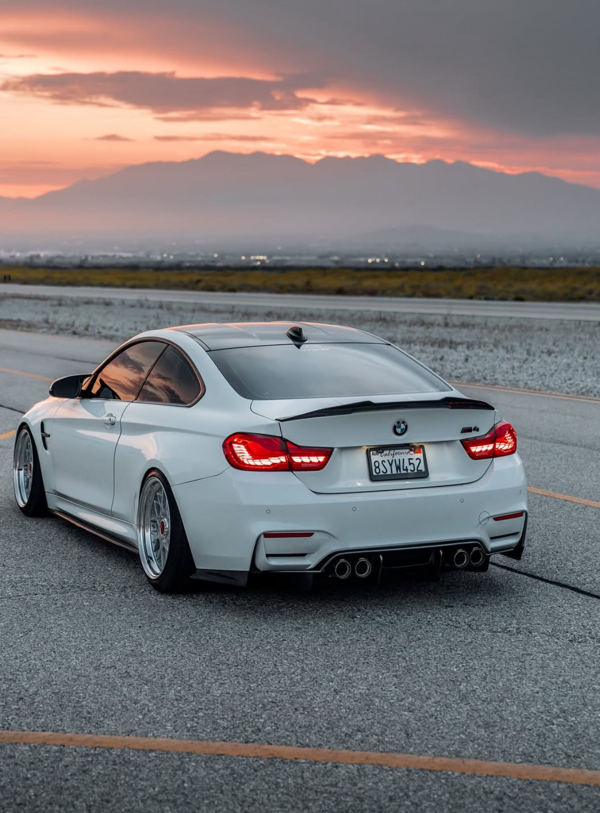 F8X Carbon Fiber PSM Style Diffuser (4 Piece)