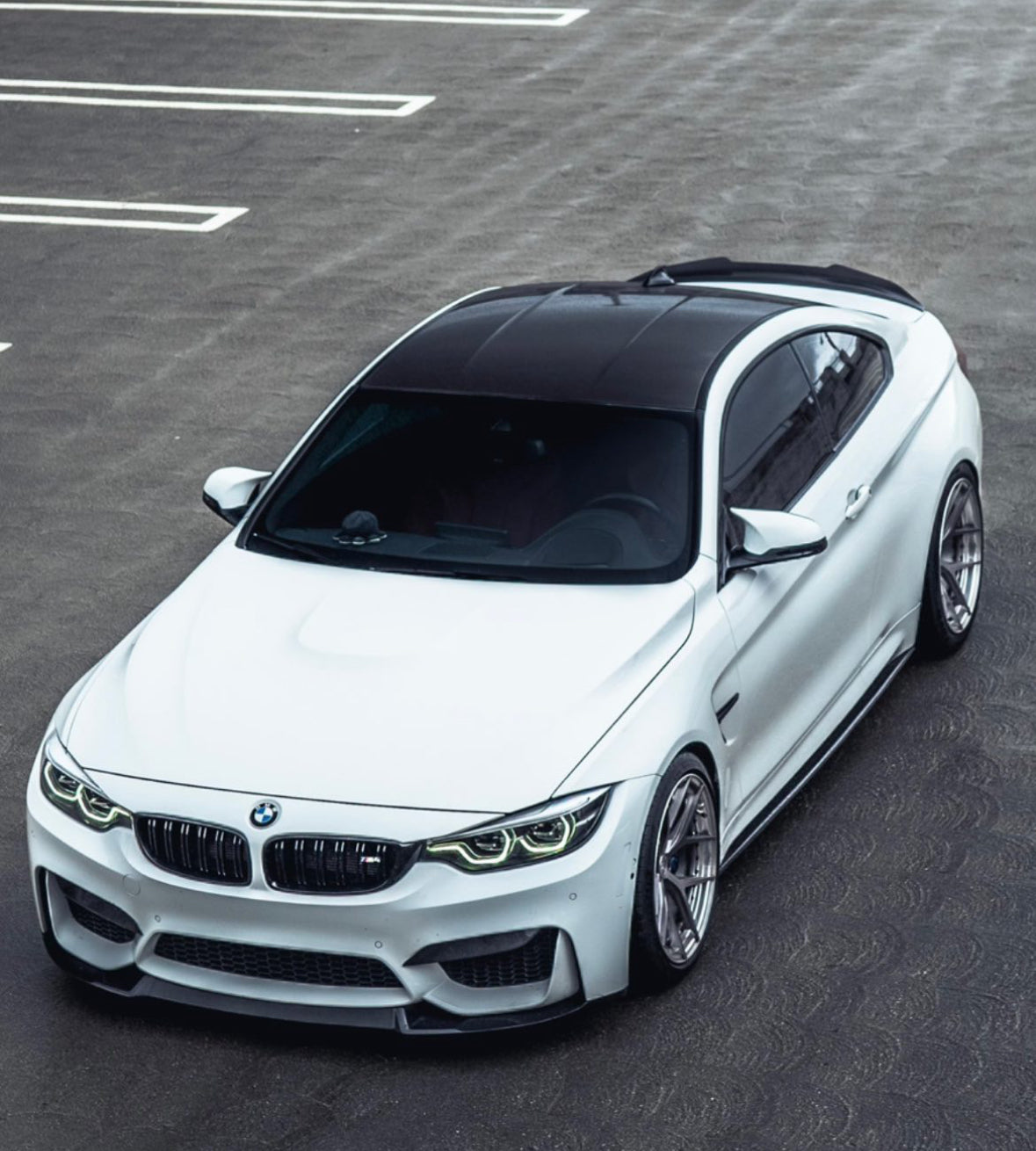 F8X Carbon Fiber CS Style Front Lip