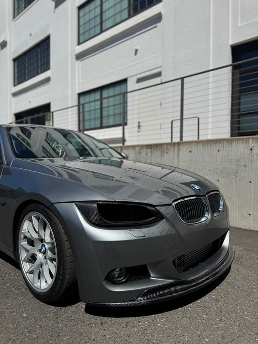 E92 PRE LCI Carbon Fiber Arkym (AK) Style Front Lip