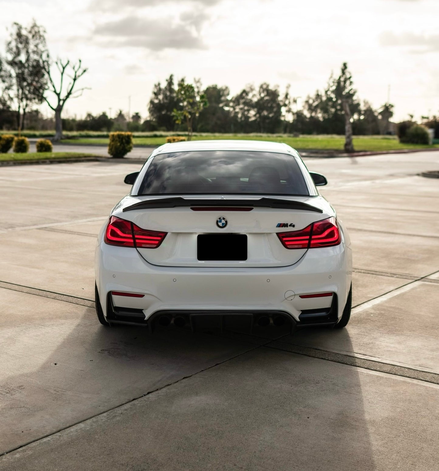 F83 Convertible Carbon Fiber PSM Style Rear Trunk Spoiler