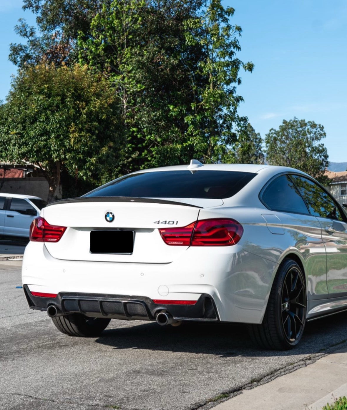 F3X Carbon Fiber MP Style Rear Diffuser