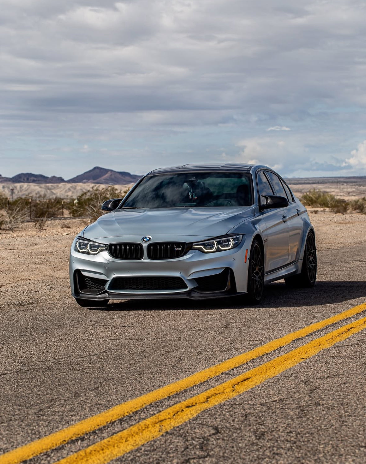 F8X Carbon Fiber V Style Front Lip