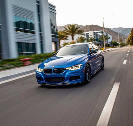 F30 Carbon Fiber AK Style Front Lip