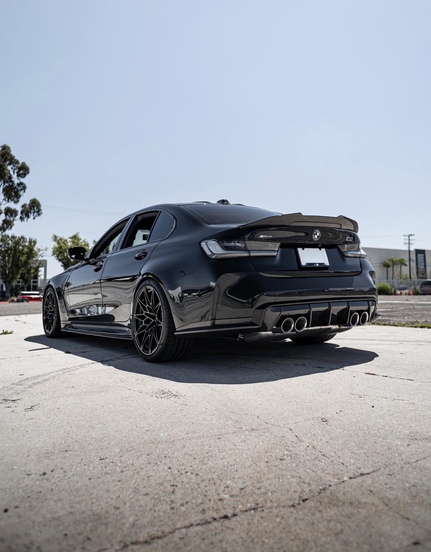 G8X Carbon Fiber MP V2 Style Rear Diffuser