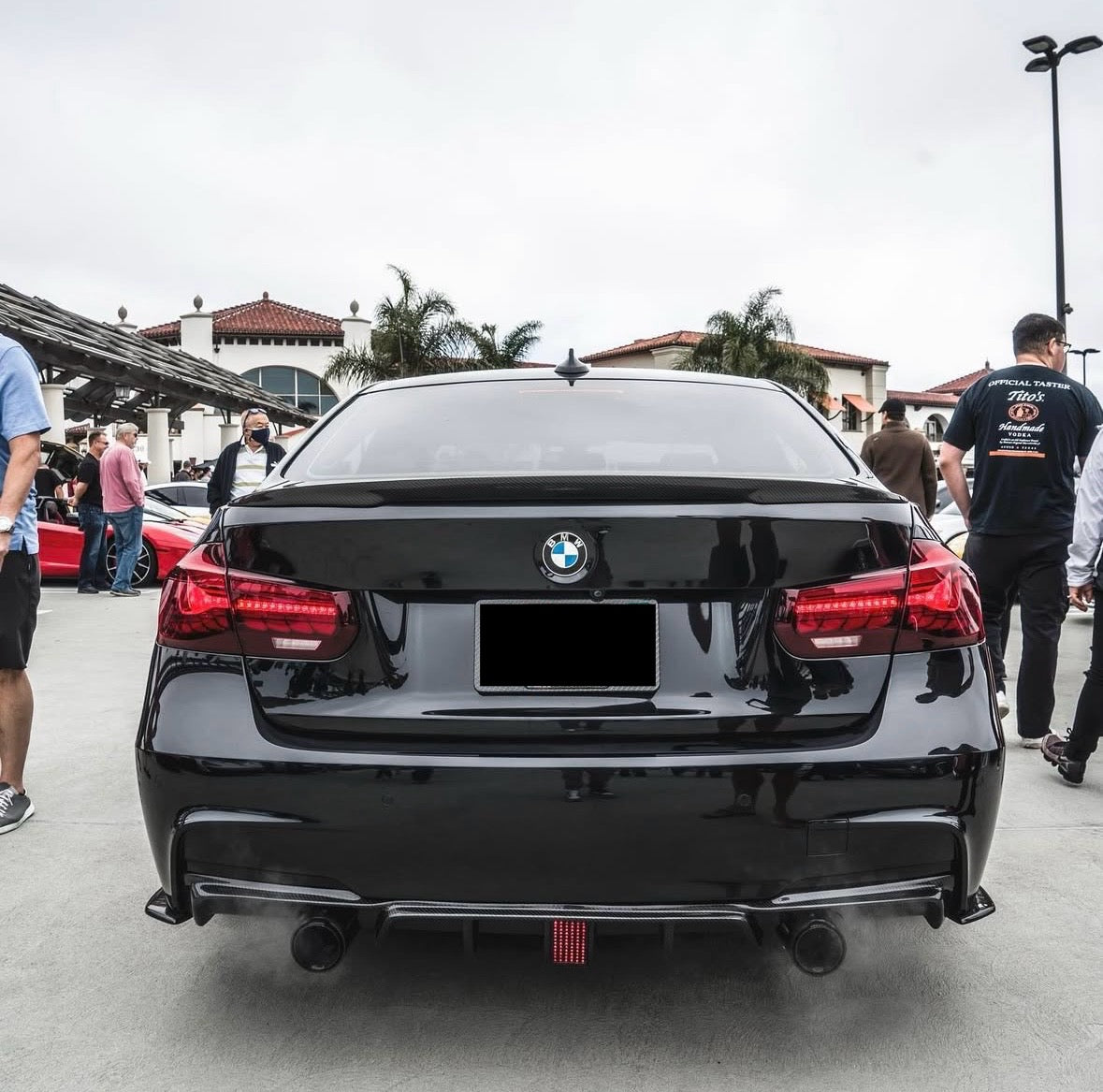 F30 Carbon Fiber MP F1 Style Rear Diffuser