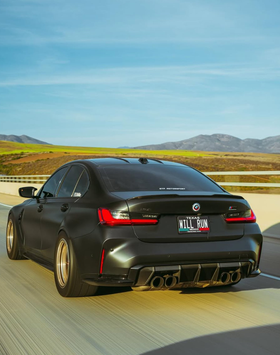 G8X Carbon Fiber MP V2 Style Rear Diffuser
