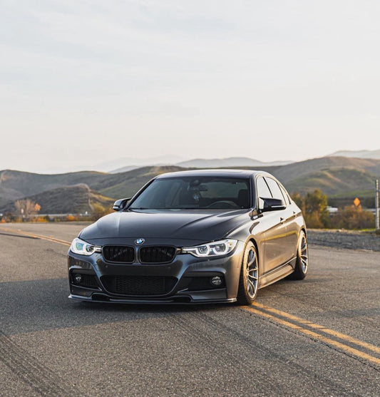 F30 Carbon Fiber Varis Style Front Lip