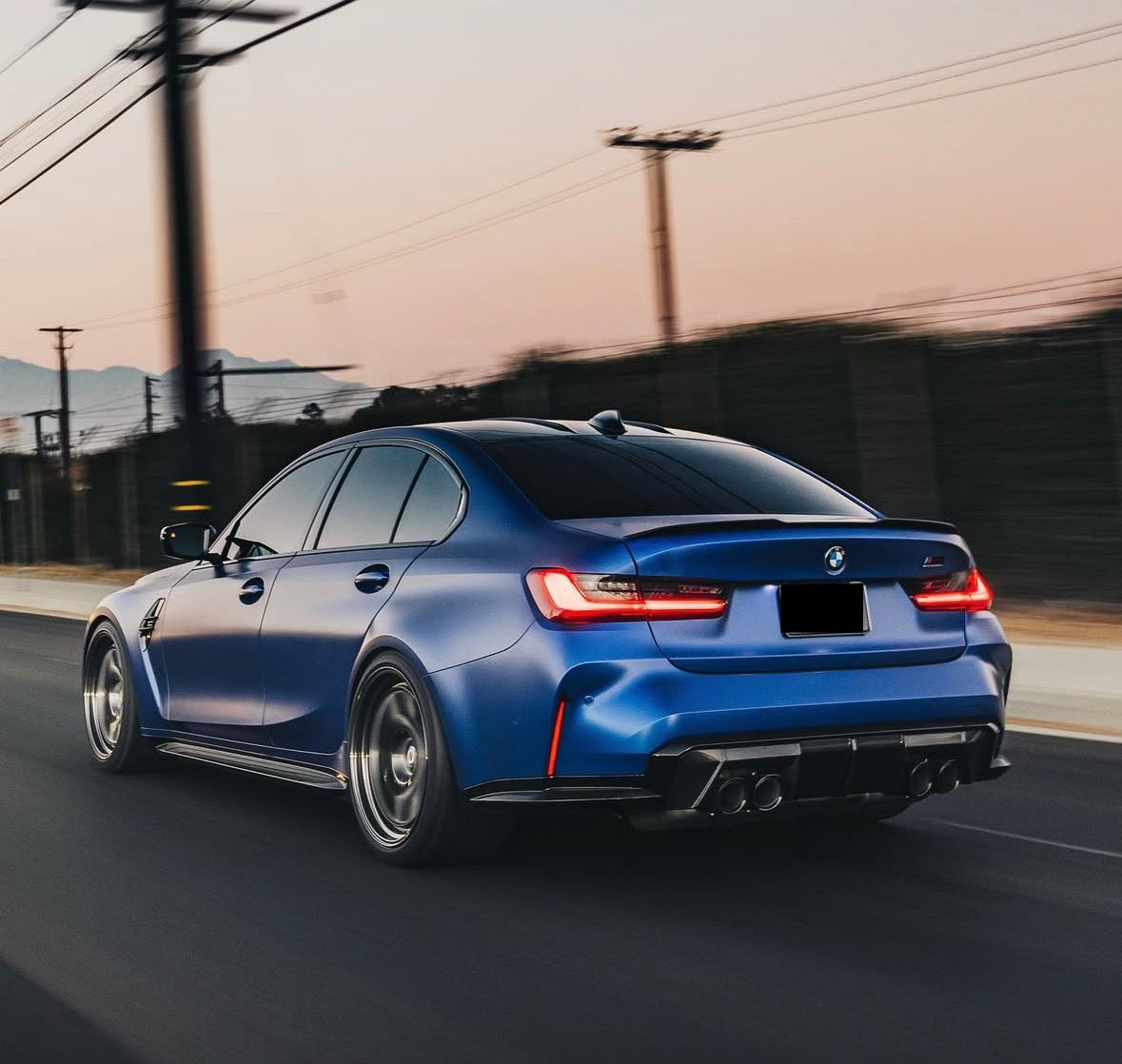 G8X Carbon Fiber MP V2 Style Rear Diffuser