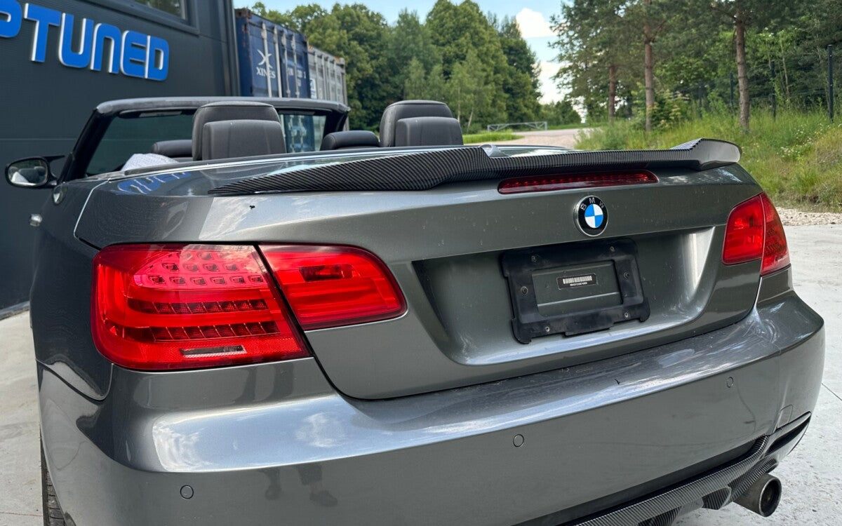 E93 Convertible Carbon Fiber M4 Style Rear Trunk Spoiler