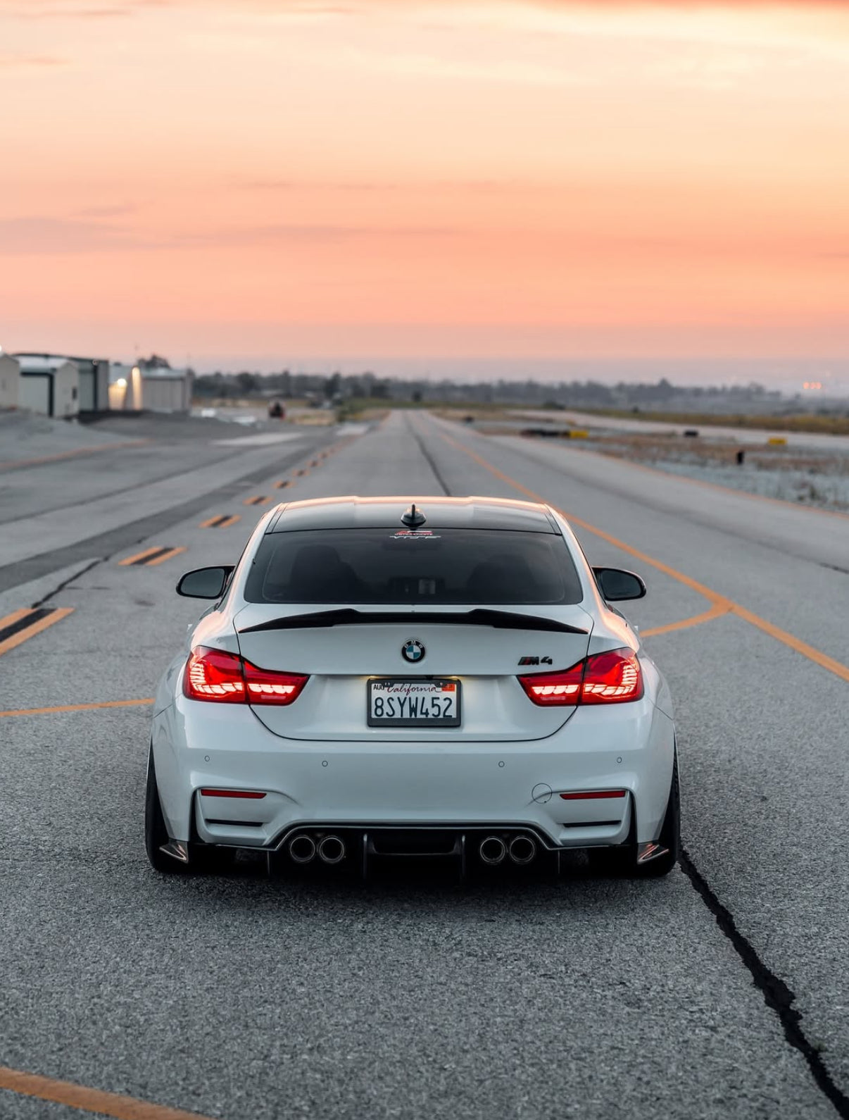 F8X Carbon Fiber PSM Style Diffuser (4 Piece)