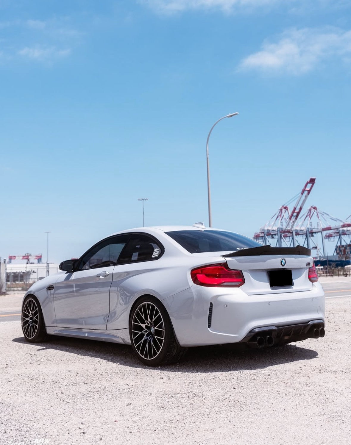 F22/F87 Coupe Carbon Fiber PSM Style Rear Trunk Spoiler