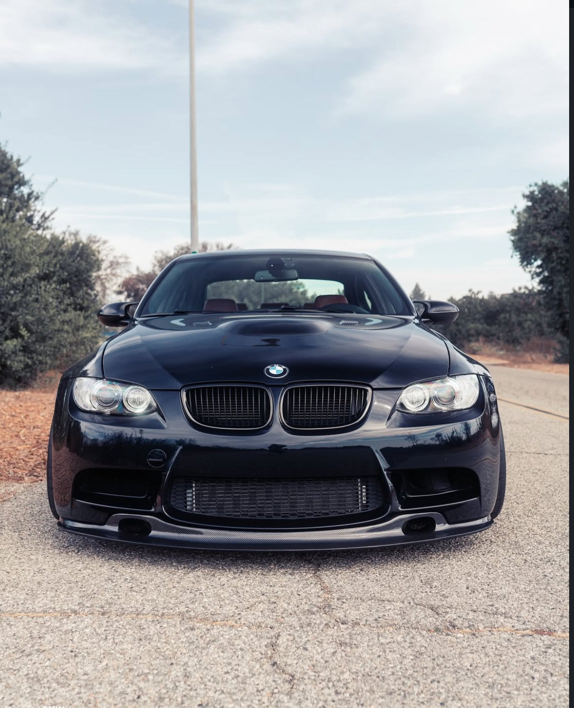 E9X M3 Carbon Fiber V2 GT4 Style Front Lip