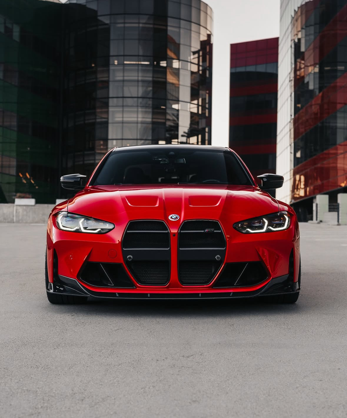G8X Carbon Fiber V Style Front Grills