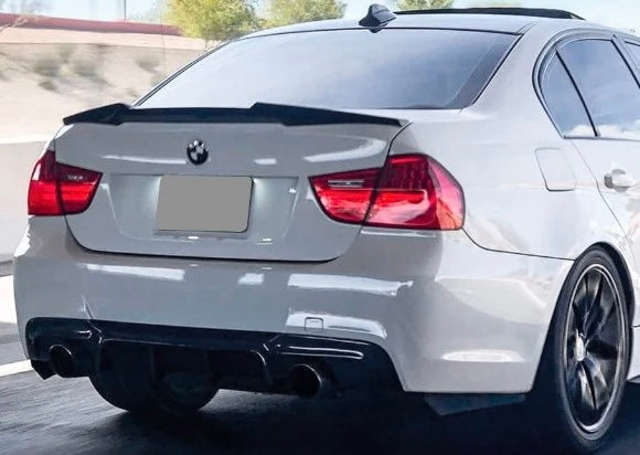 E90 Sedan Carbon Fiber M4 Style Rear Trunk Spoiler