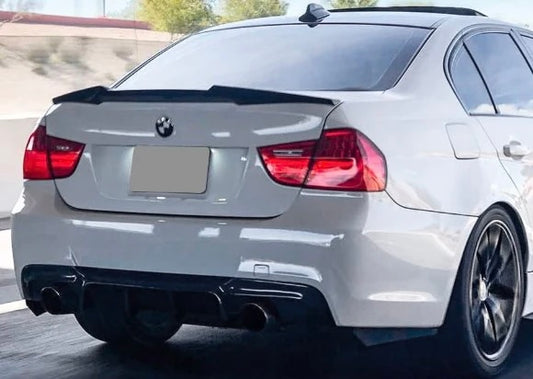 E90 Sedan Carbon Fiber M4 Style Rear Trunk Spoiler
