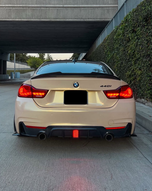 F3X Carbon Fiber F1 Style Rear Diffuser