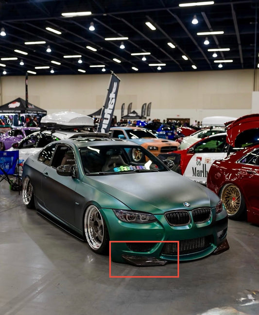 E92 Pre LCI Amuse Style Carbon Fiber Splitters