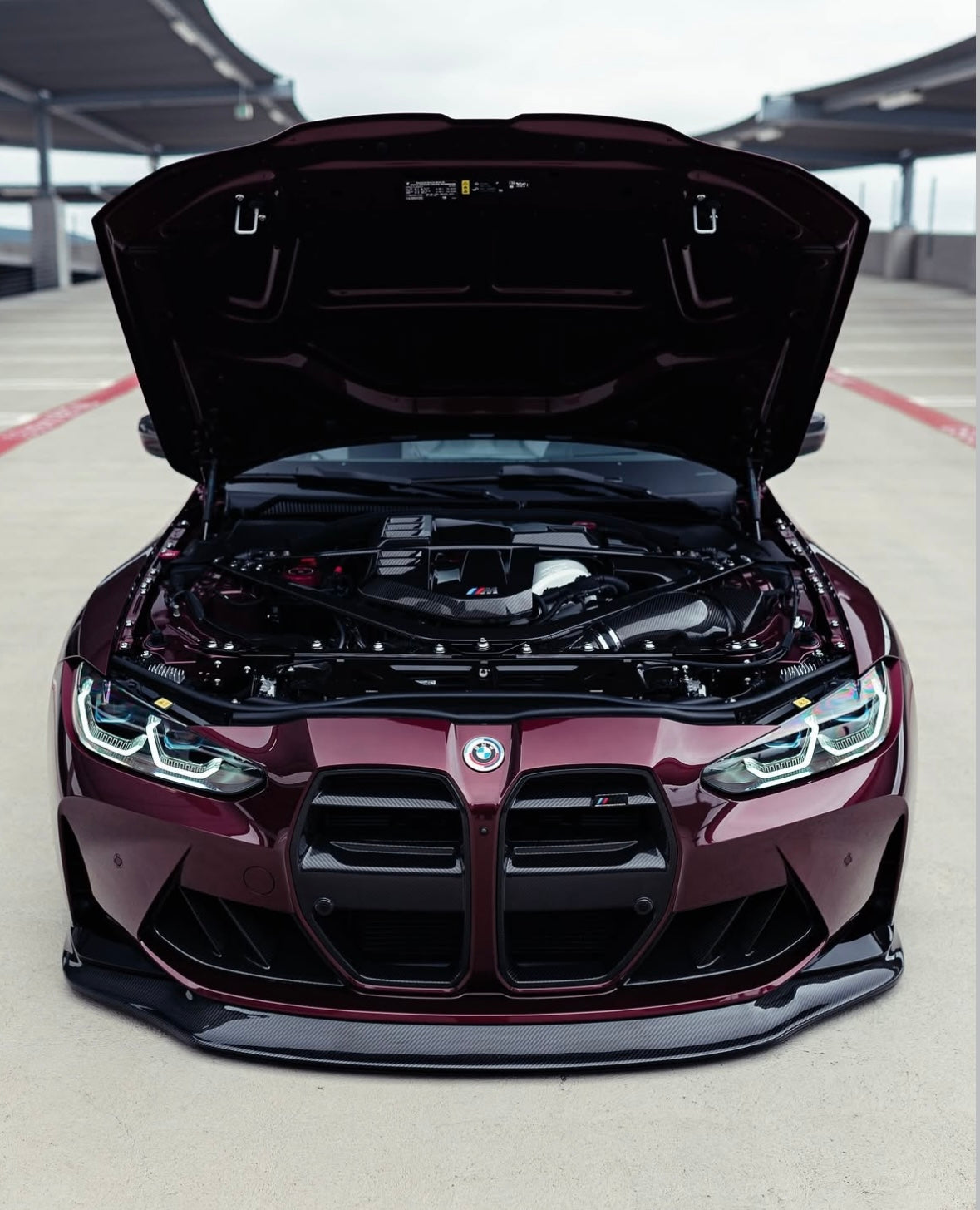 G8X Carbon Fiber V2 Style Front Lower Air Ducts