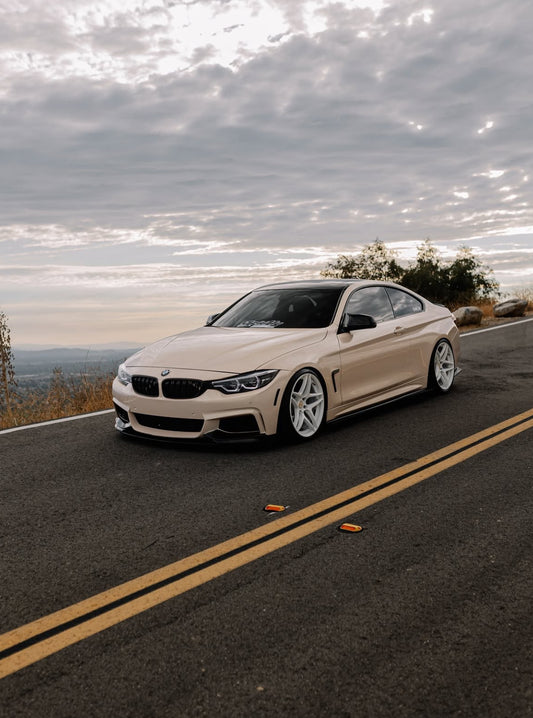 F32 Carbon Fiber MP Style Side Skirt Extensions