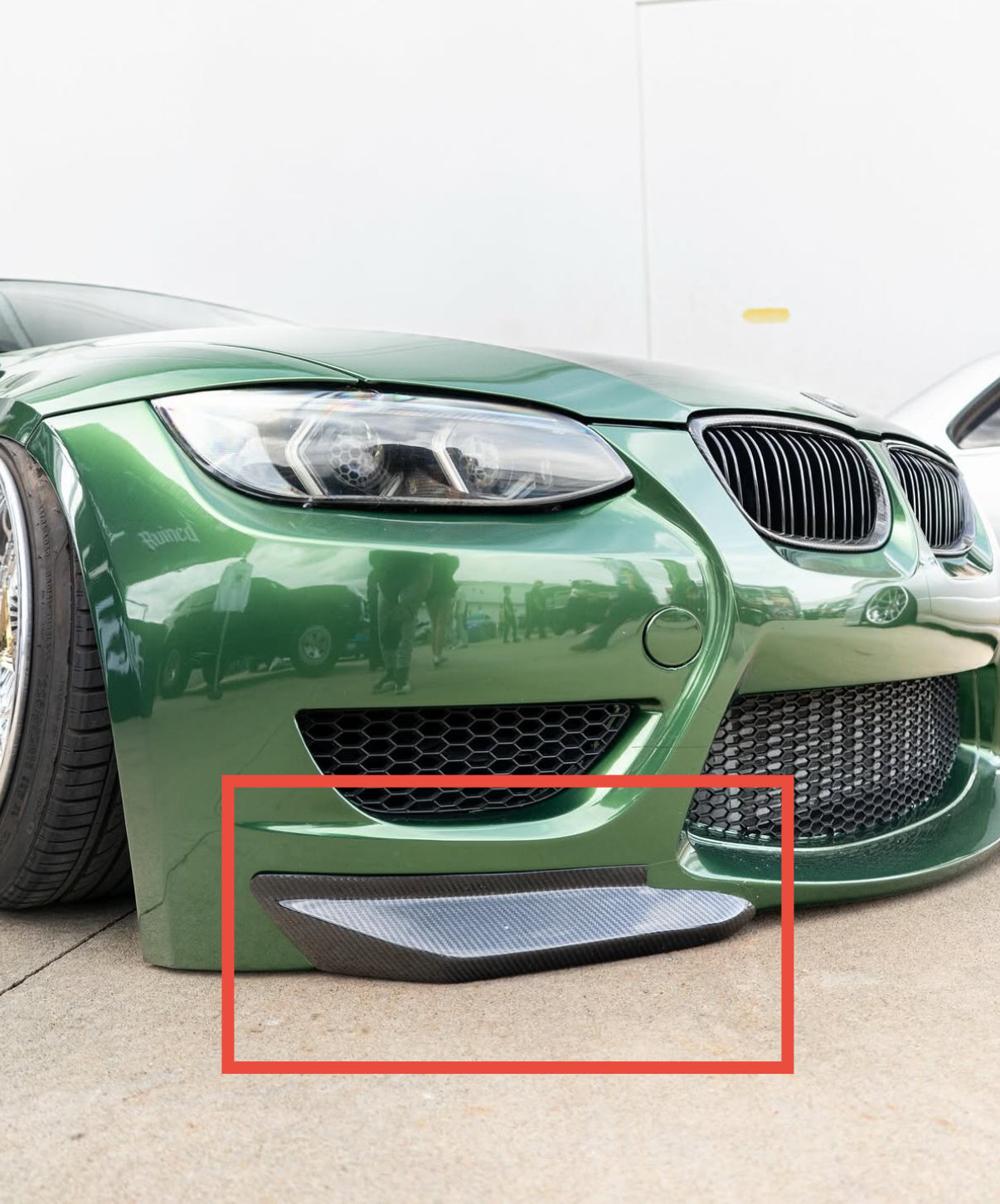 E92 Pre LCI Amuse Style Carbon Fiber Splitters