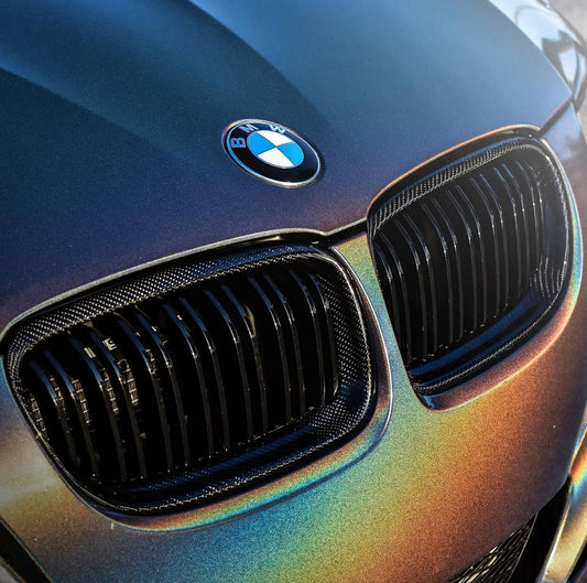E90 LCI Carbon Fiber Front Grills