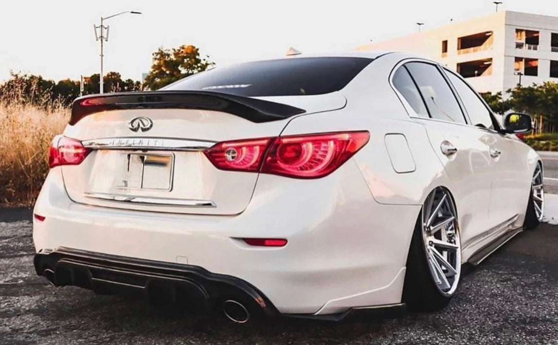 Q50 Carbon Fiber L Style Diffuser