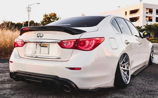 Q50 Carbon Fiber L Style Diffuser