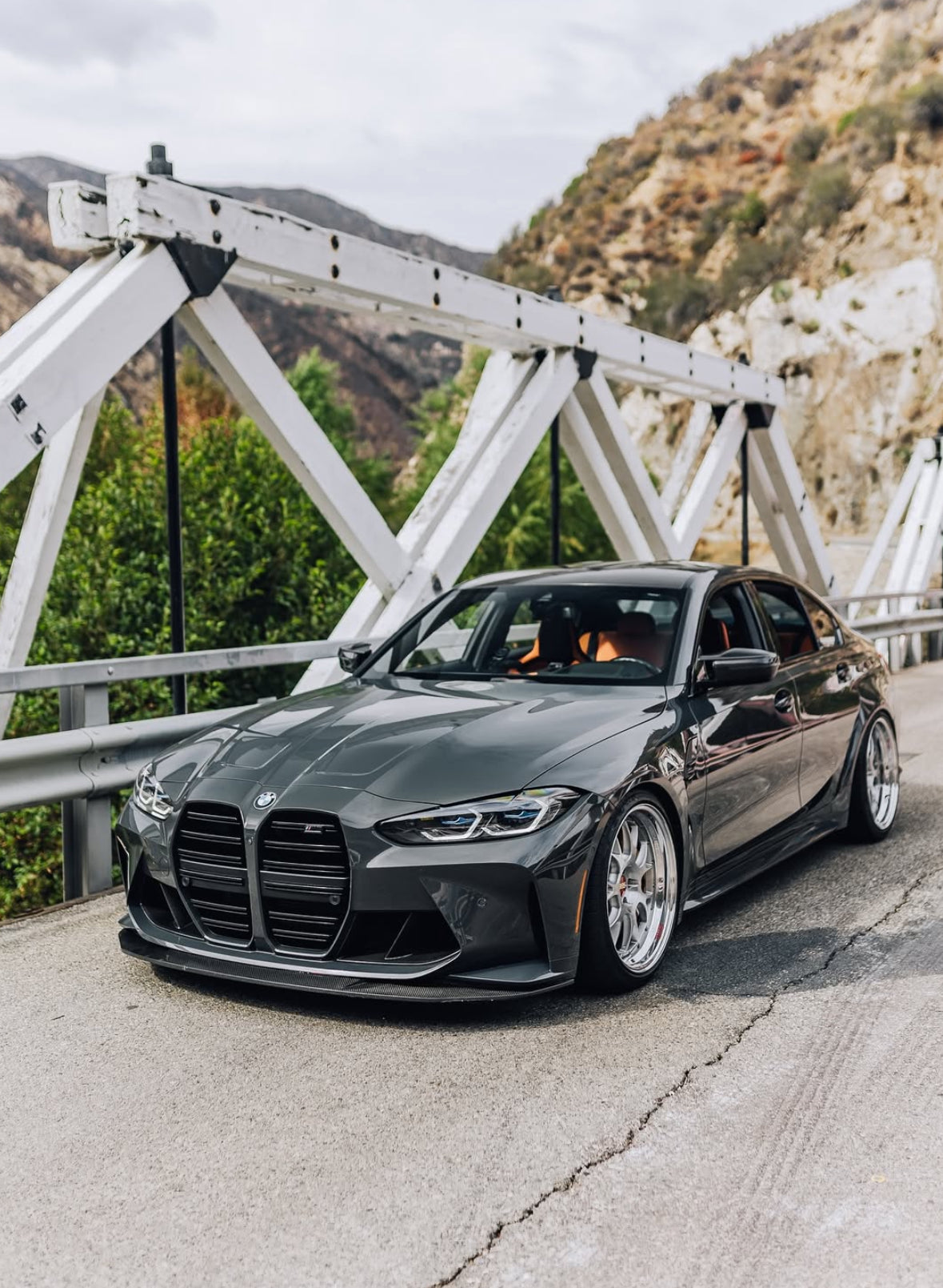 G8X Carbon Fiber 1PC MHC Style Front Lip