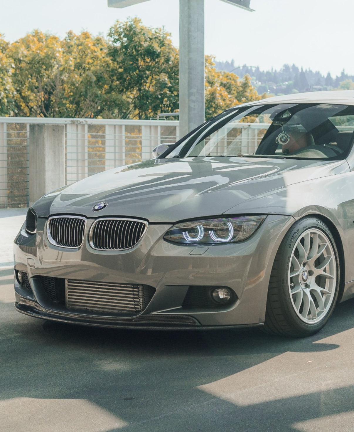E92 PRE LCI Carbon Fiber Arkym (AK) Style Front Lip