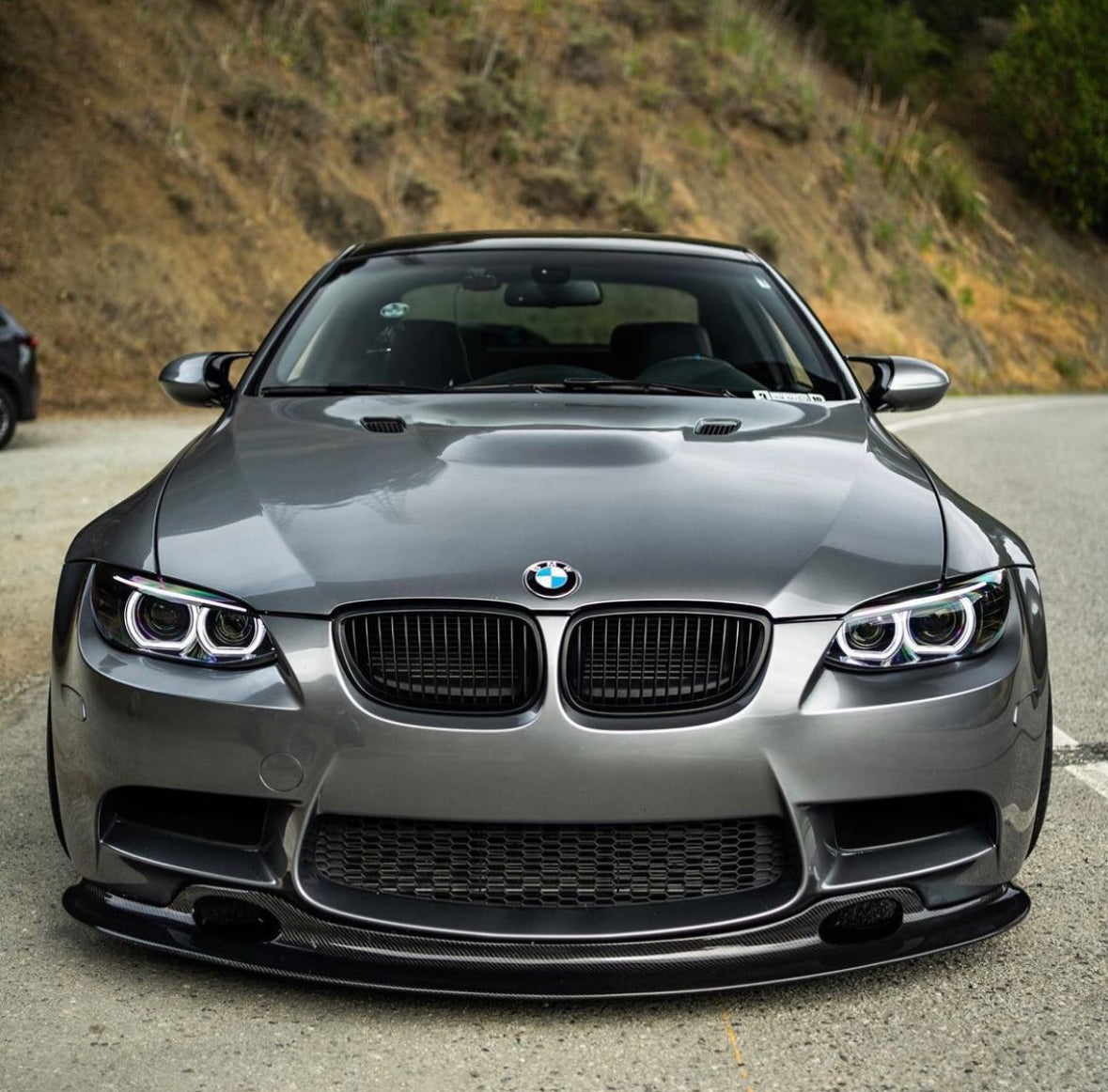 E9X M3 Carbon Fiber V1 GT4 Style Front Lip