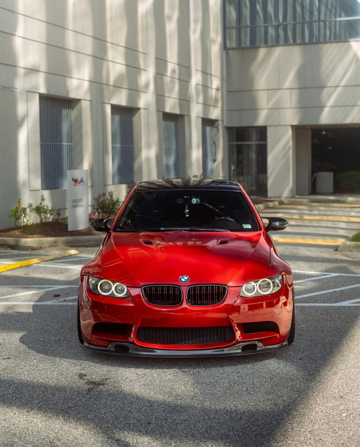 E9X M3 Carbon Fiber V2 GT4 Style Front Lip