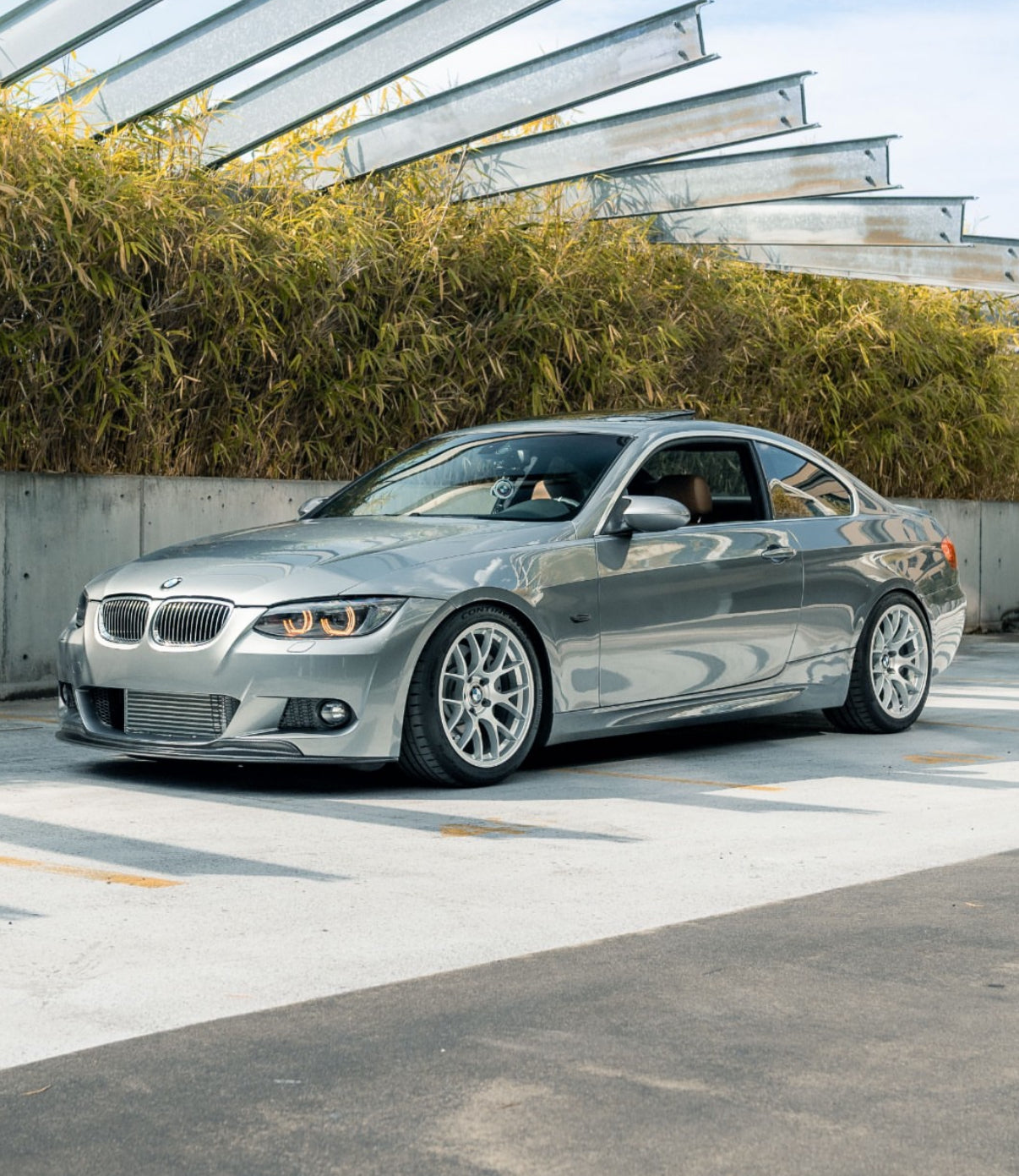 E92 PRE LCI Carbon Fiber Arkym (AK) Style Front Lip