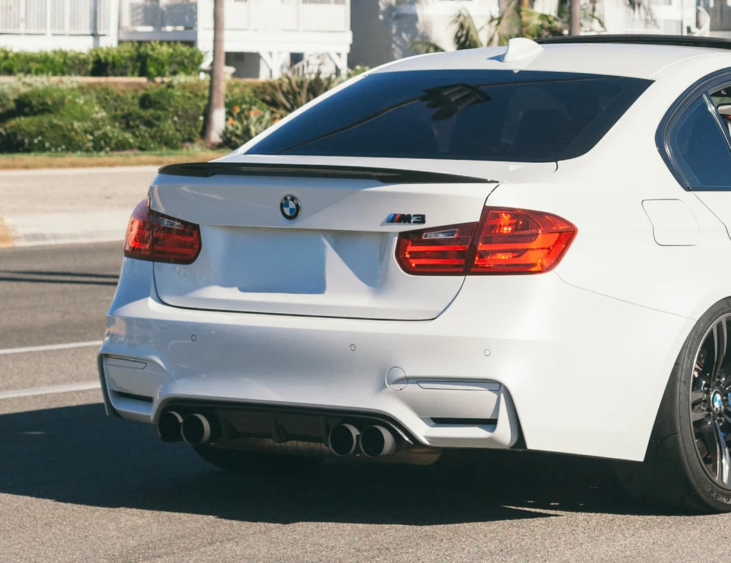 F30/F80 Sedan Carbon Fiber MP Style Rear Trunk Spoiler