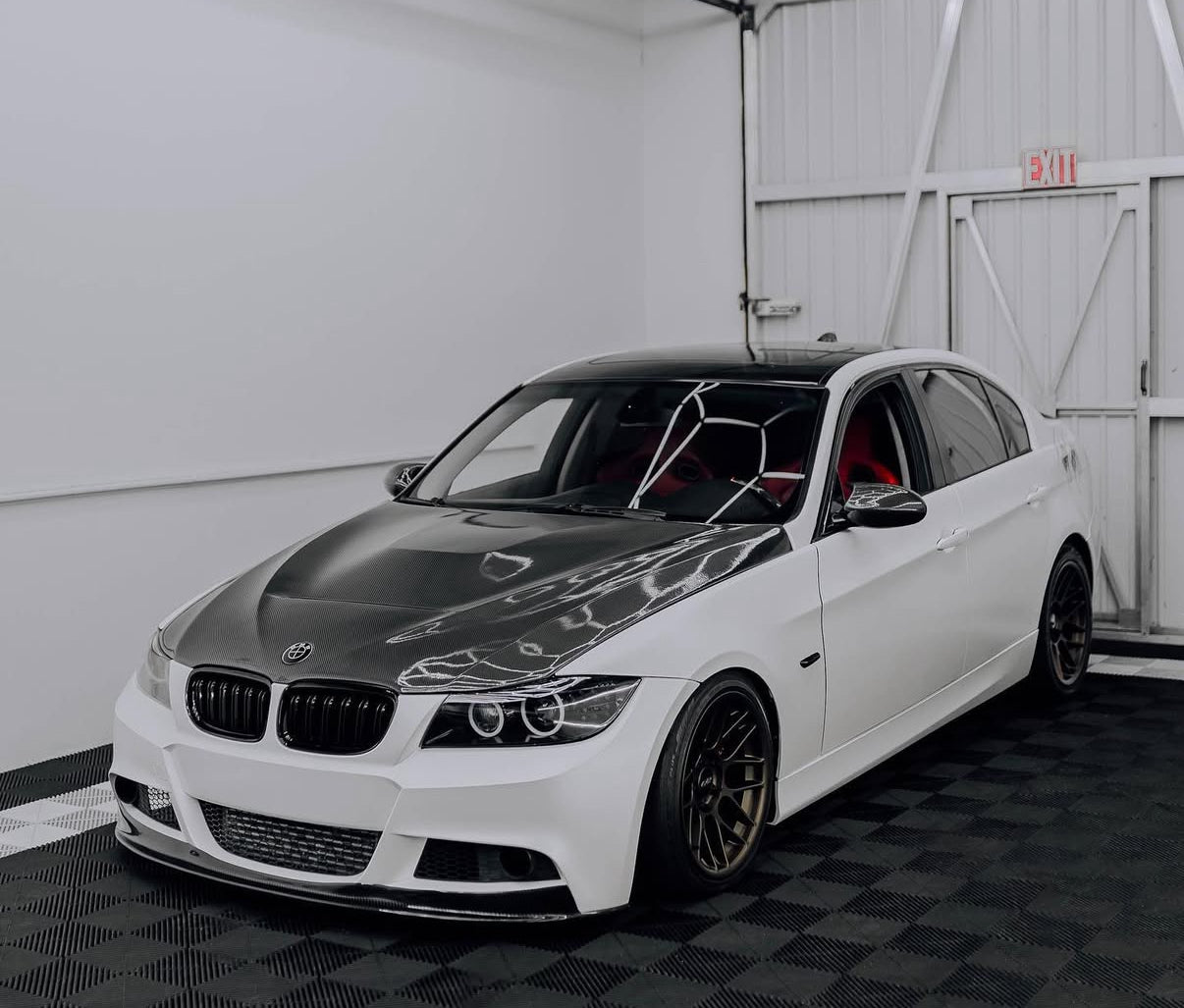 E90 LCI M Tech Front Bumper (Fog Lights Included)